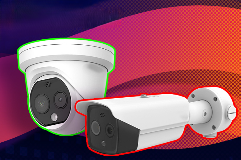 Thermal imaging cameras for CCTV systems