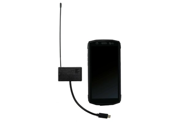 Front view of a Sensoguard Moss Portable Tactical Kit receiver