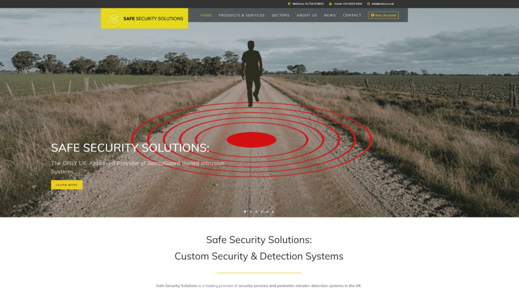 Safe Security Solutions | Perimeter Detection Systems | UK